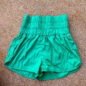 XS, FREE PEOPLE The Way Home Shorts in emerald green
